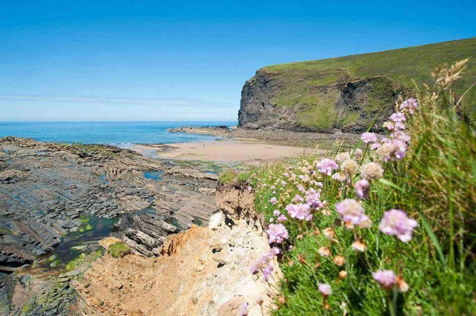 Kiberick Cottage At Crackington Haven, Near Bude And Boscastle, Cornwall מראה חיצוני תמונה